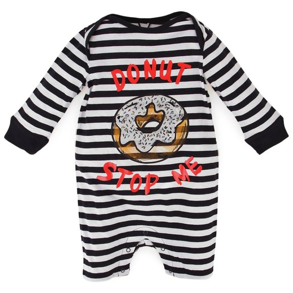 Stella McCartney Kids Donut Stop Me Unisex Romper - Picture 1 of 4